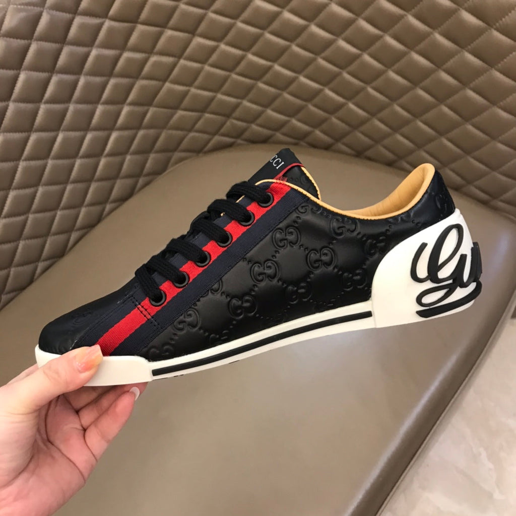 New Men's fashion lace-up casual shoes-3
