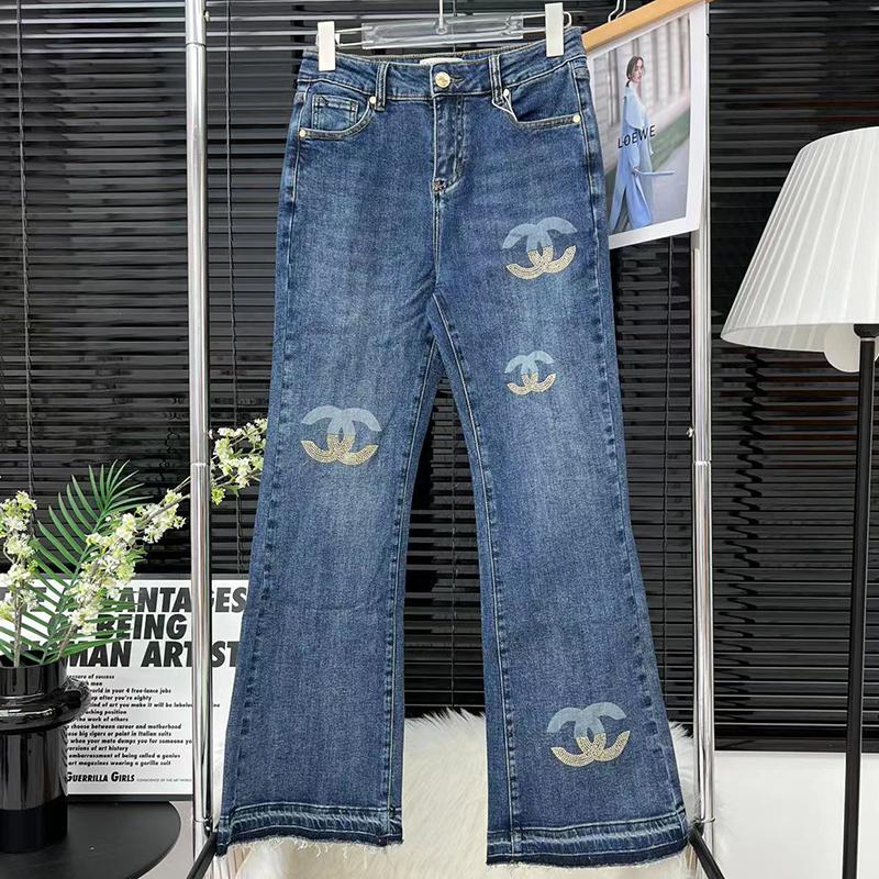 New Fashion Versatile Elastic Jeans 1023122720