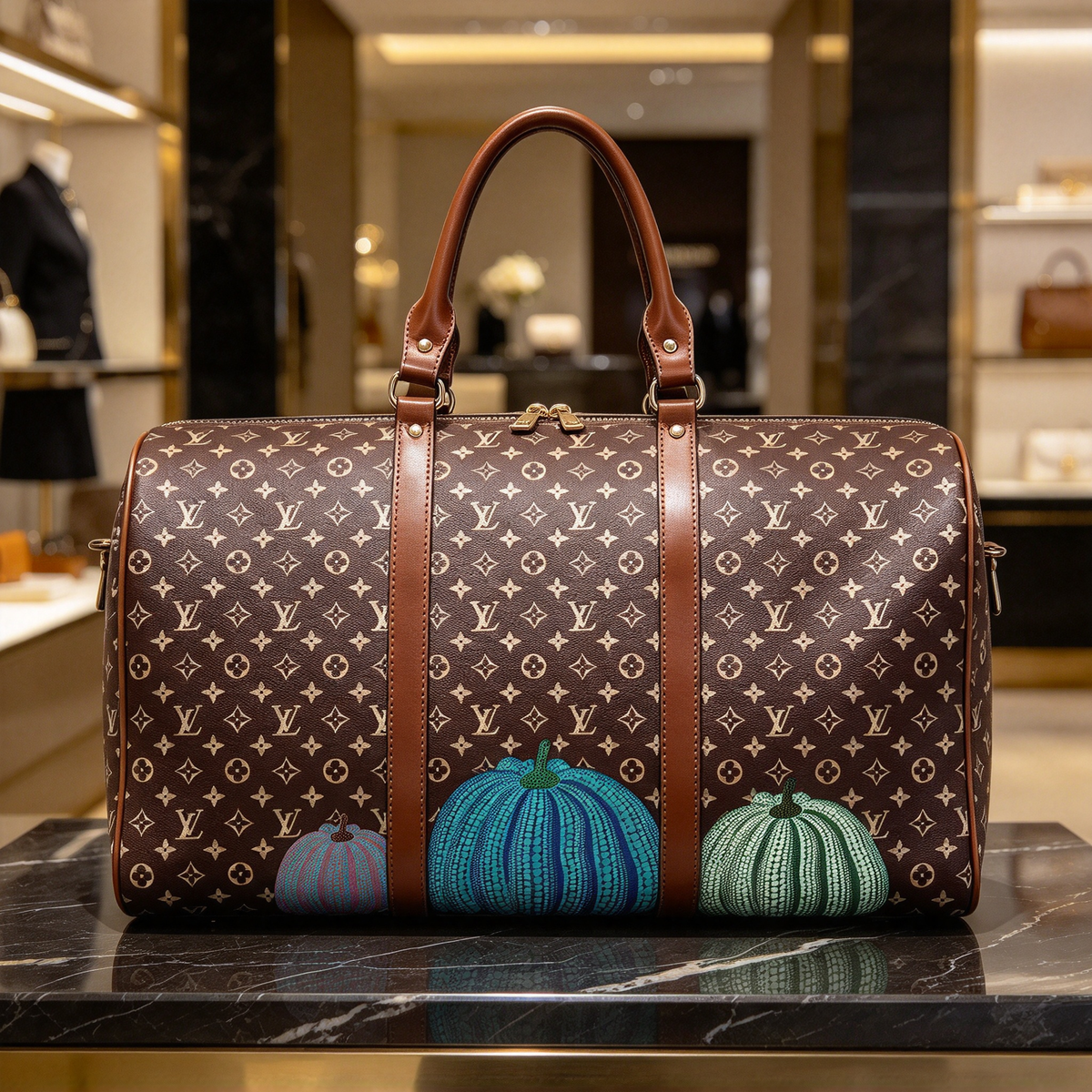 New Stylish Leather 1V Travel Bag 3D1326100842