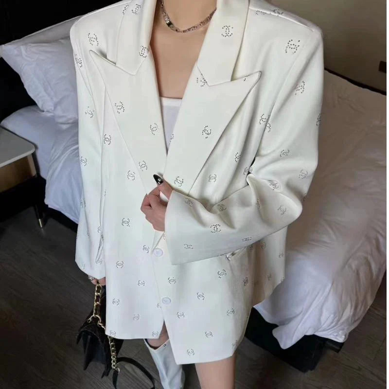 New Fashion C Logo Handmade Stylish Women's JacketPD05202422710
