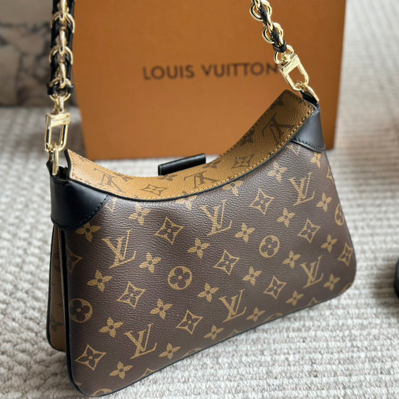 Double layer lock chain armpit bag 1824040708
