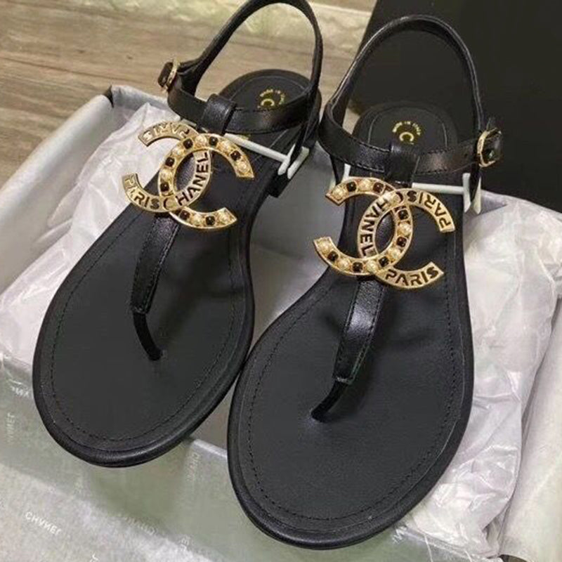 Fashion New Camellia Flip Sandals PD1023071924