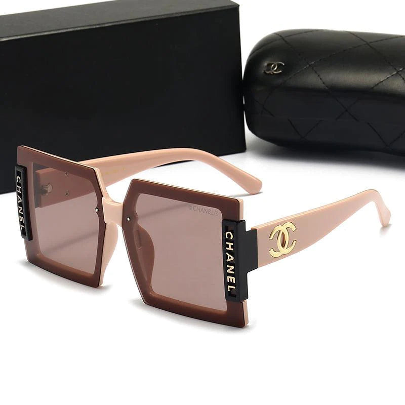 New Women's Polarized Sunglasses Anti-UV Strong Light Large Frame Glasses PD05202411906