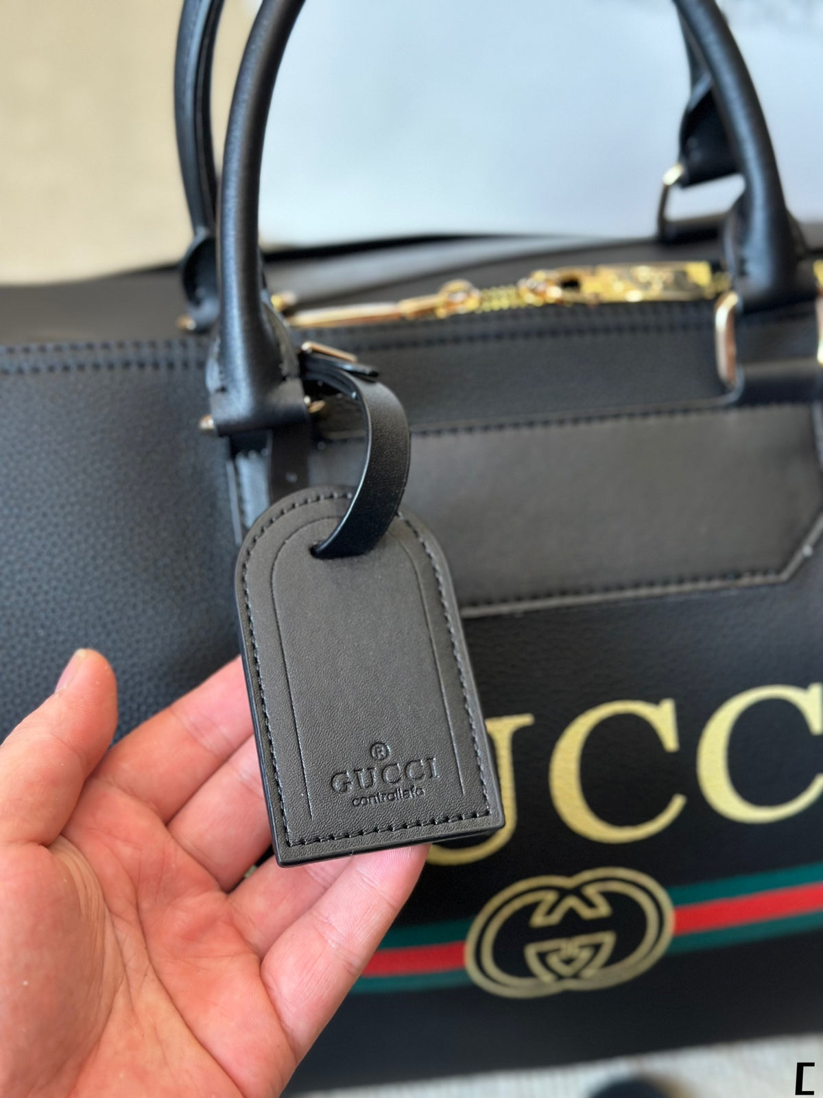 G Classic Black Travel Bag 1824061107