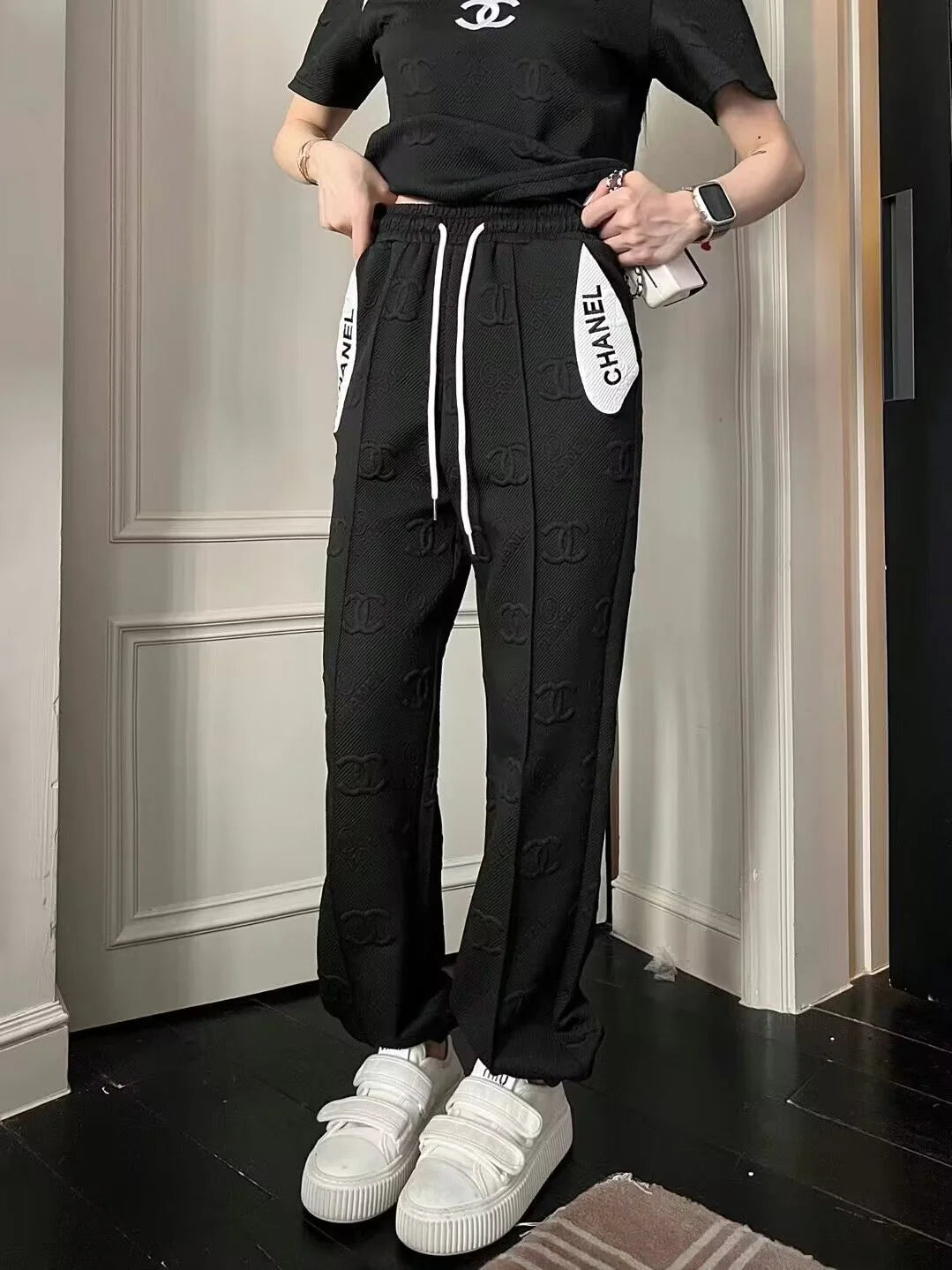 Fashion All-match Sports Leisure Two-piece 1024031309