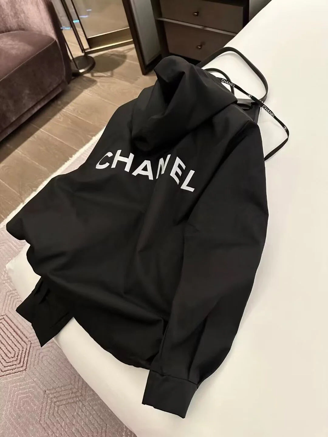 New Style Charge Clothes High Quality Lined Black Jacket 1024031206