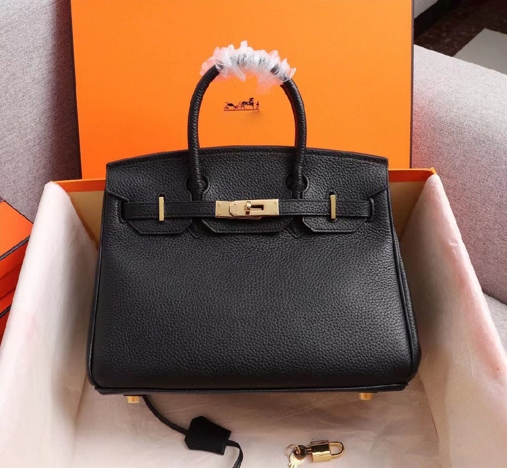 Birkin Handbag With Double Handles