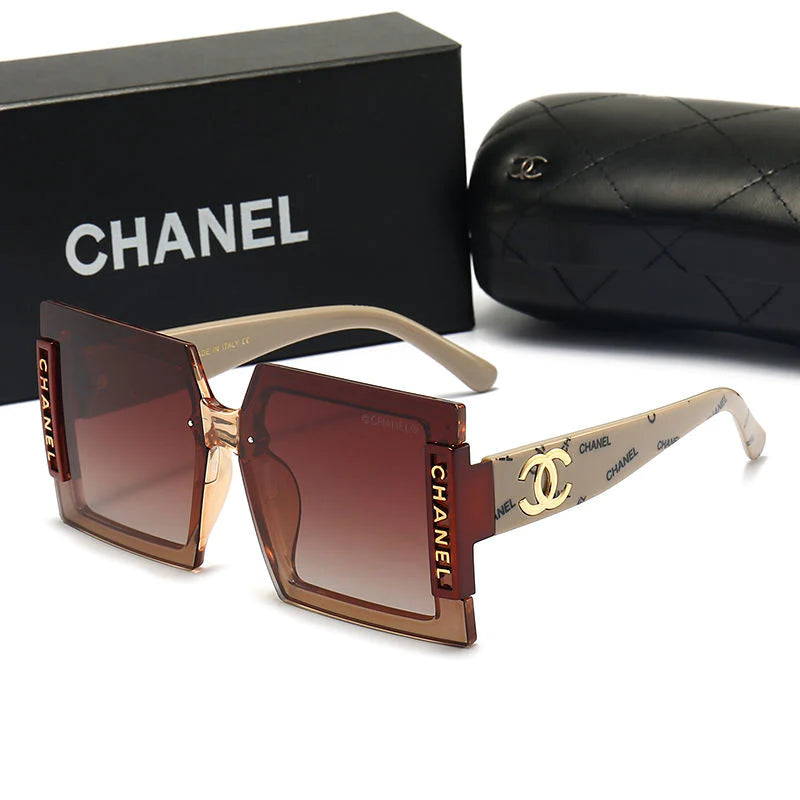 New Women's Polarized Sunglasses Anti-UV Strong Light Large Frame Glasses PD05202411906