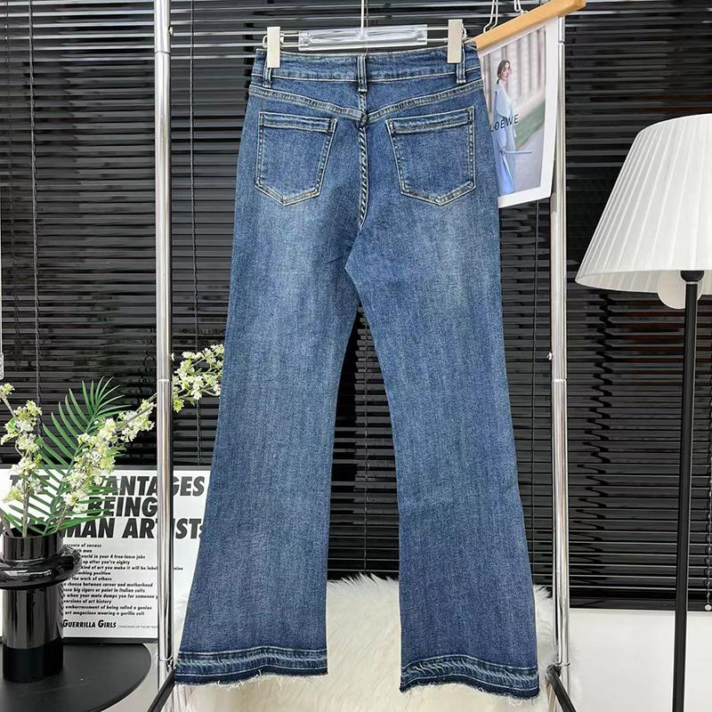 New Fashion Versatile Elastic Jeans 1023122720