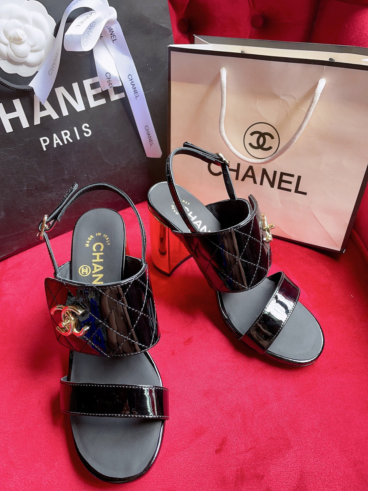 23 new butterfly high-heeled sandals SXC051105