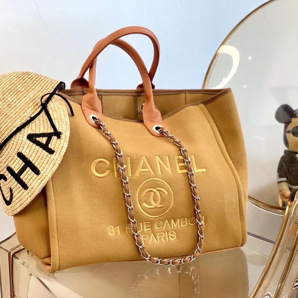 Classic embroidered beach bag PD10042703