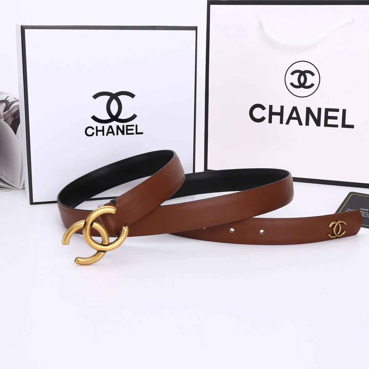 Leather Belt Women's All-match Belt 1024030609