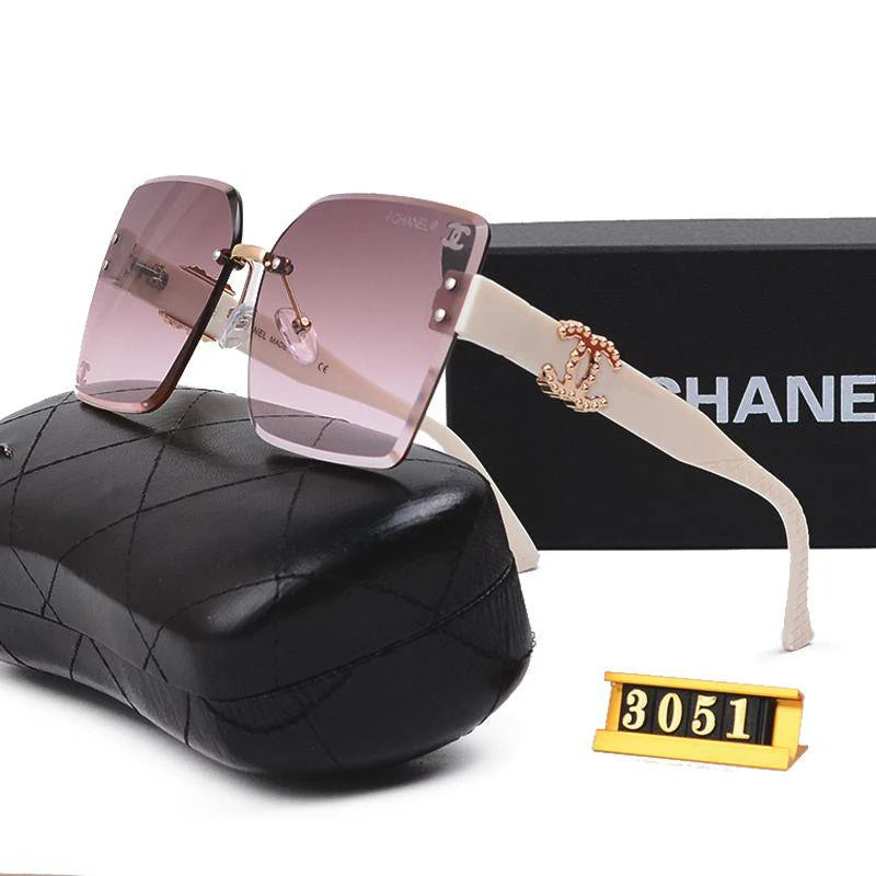New Large Frame Women's Sunglasses Anti-glare Fashion Sunglasses 1024060307