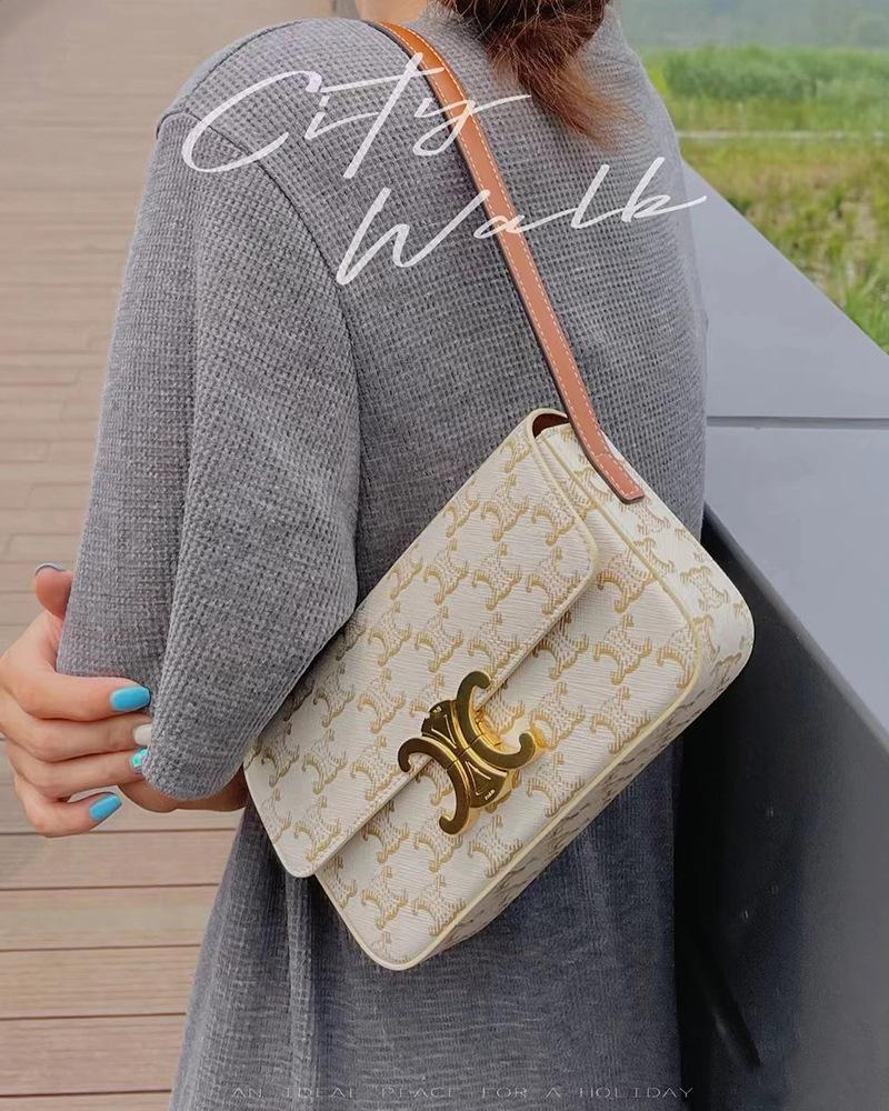 New Niche Superior Texture Underarm Bag Shoulder Handbag 1024041511