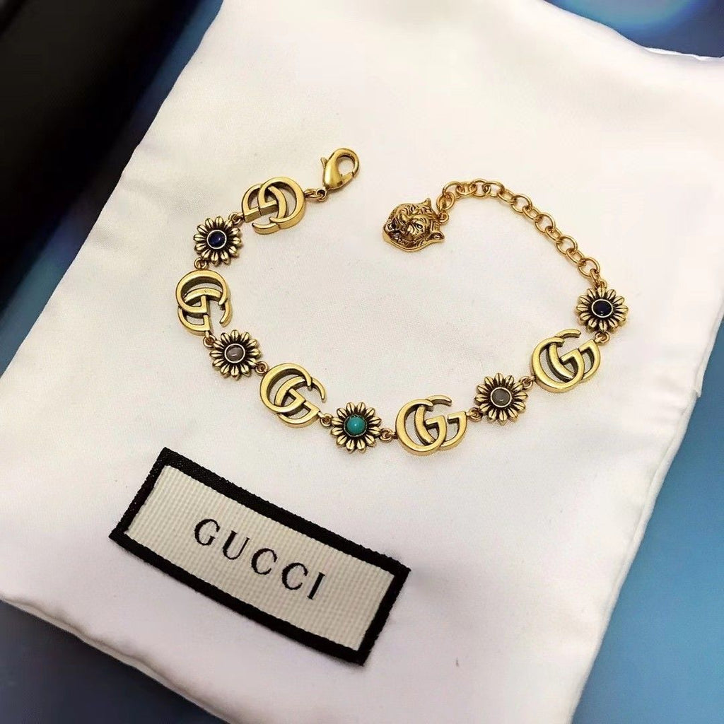 G Classic Light Luxury Bracelet Necklace PD10051209