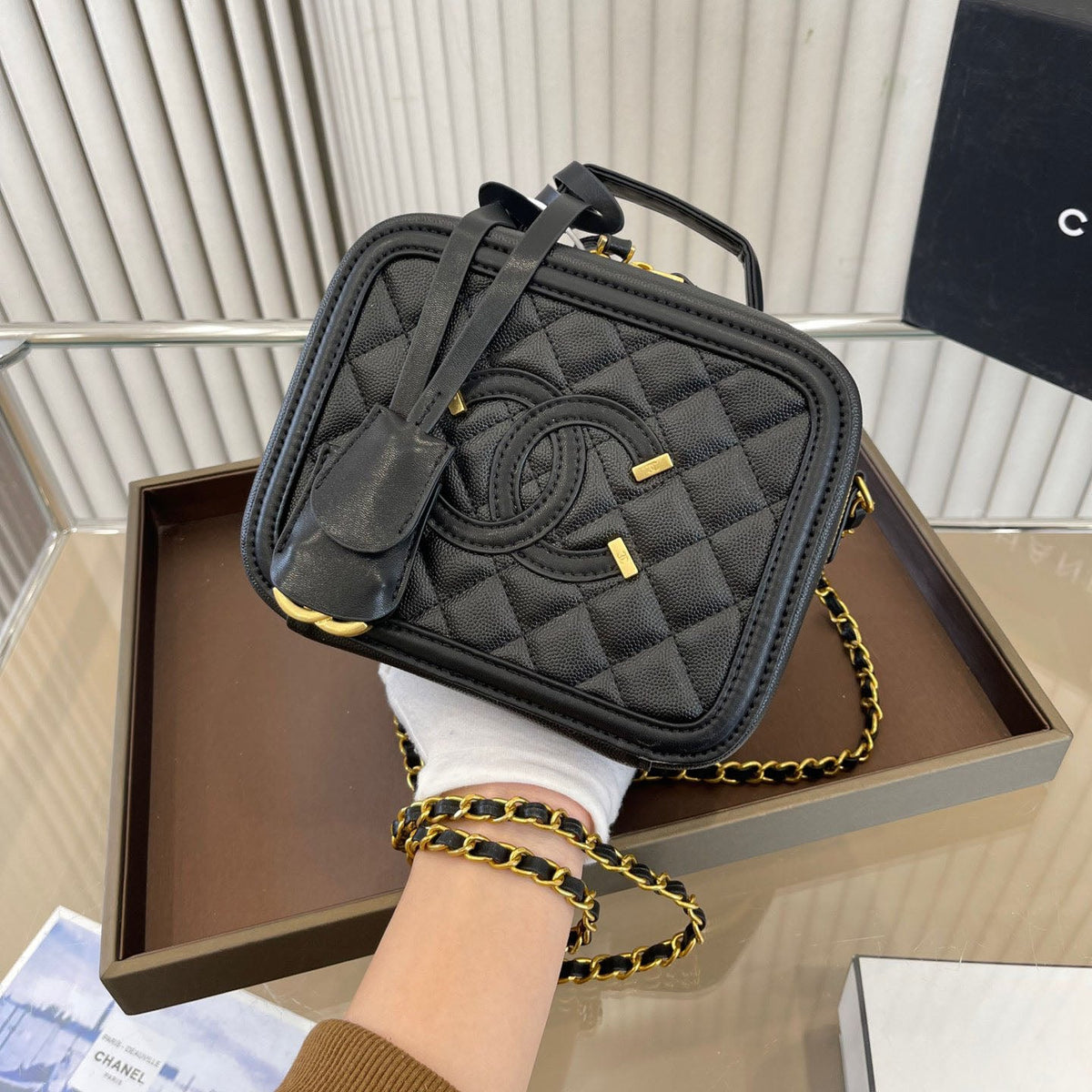 Five-color Small and Cute Cosmetic Bag WLFBG23021724