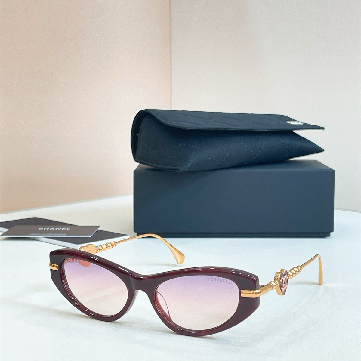 New Cat Eye CC Heart Sunglasses XC1312102606