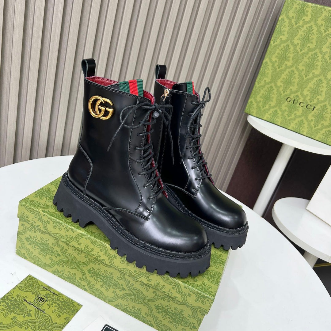New Arrival Women's GG Platform Martin Boots XC1326102310