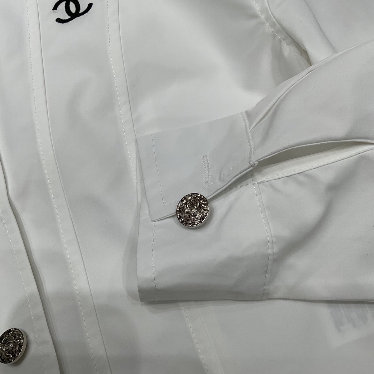 New Fashion Women's CC Collared Shirt DM1326092421