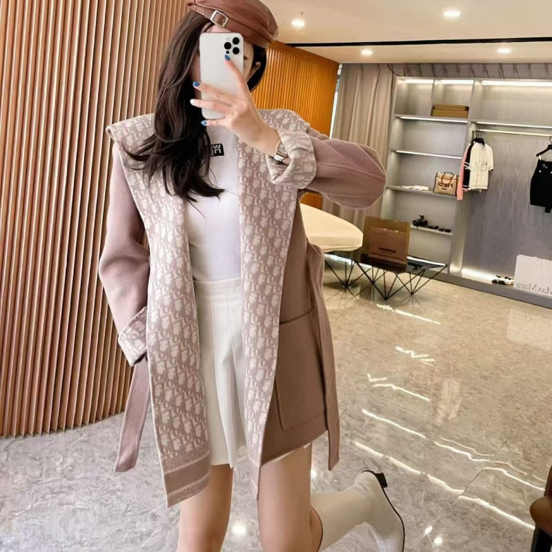 New Fashion Women DIO Cashmere Coat DM1326092904
