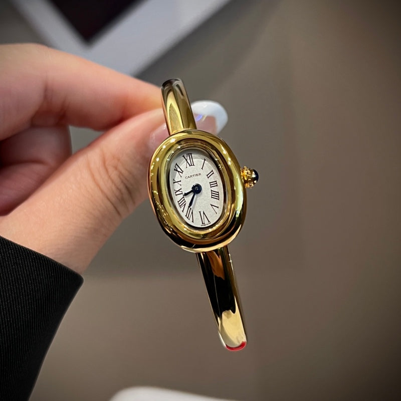 New Fashion Women's Baignoire Bangle Wrist Watch XXF1326093016