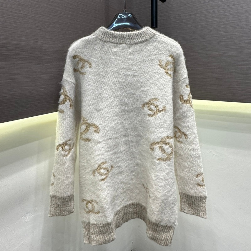 New Fashion Women's CC Loose Sweater CQQ1326100805