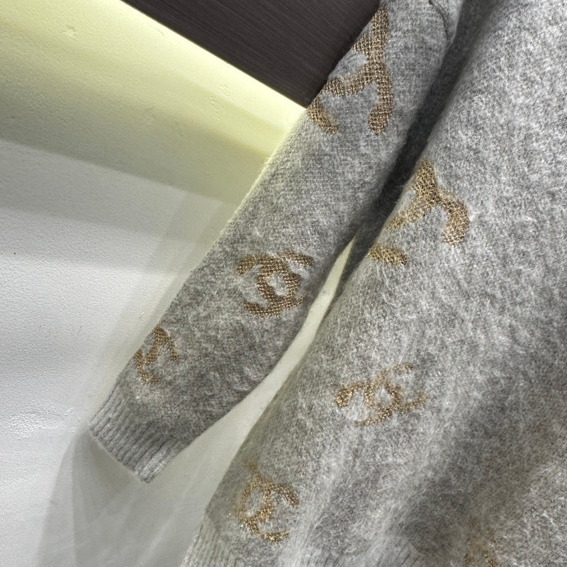 New Fashion Women's CC Loose Sweater CQQ1326100805