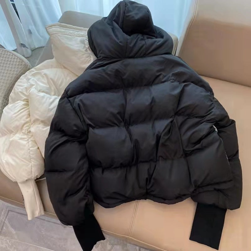New Fashion Women's CCHooded Short Puffer Down Jacket DM1326100816