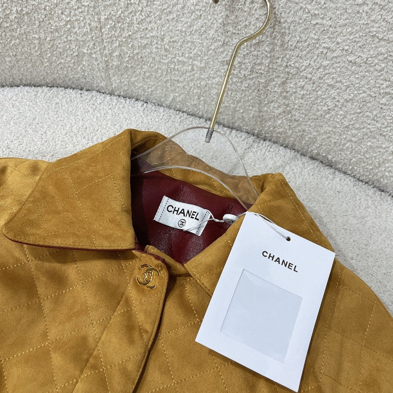 New Fashion Women's CC Long Suede Coat DM1326100819