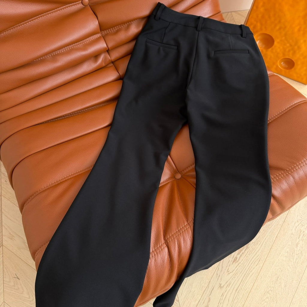 New Fashion Women's High Waist Flare Suit Pants CQQ1326102010