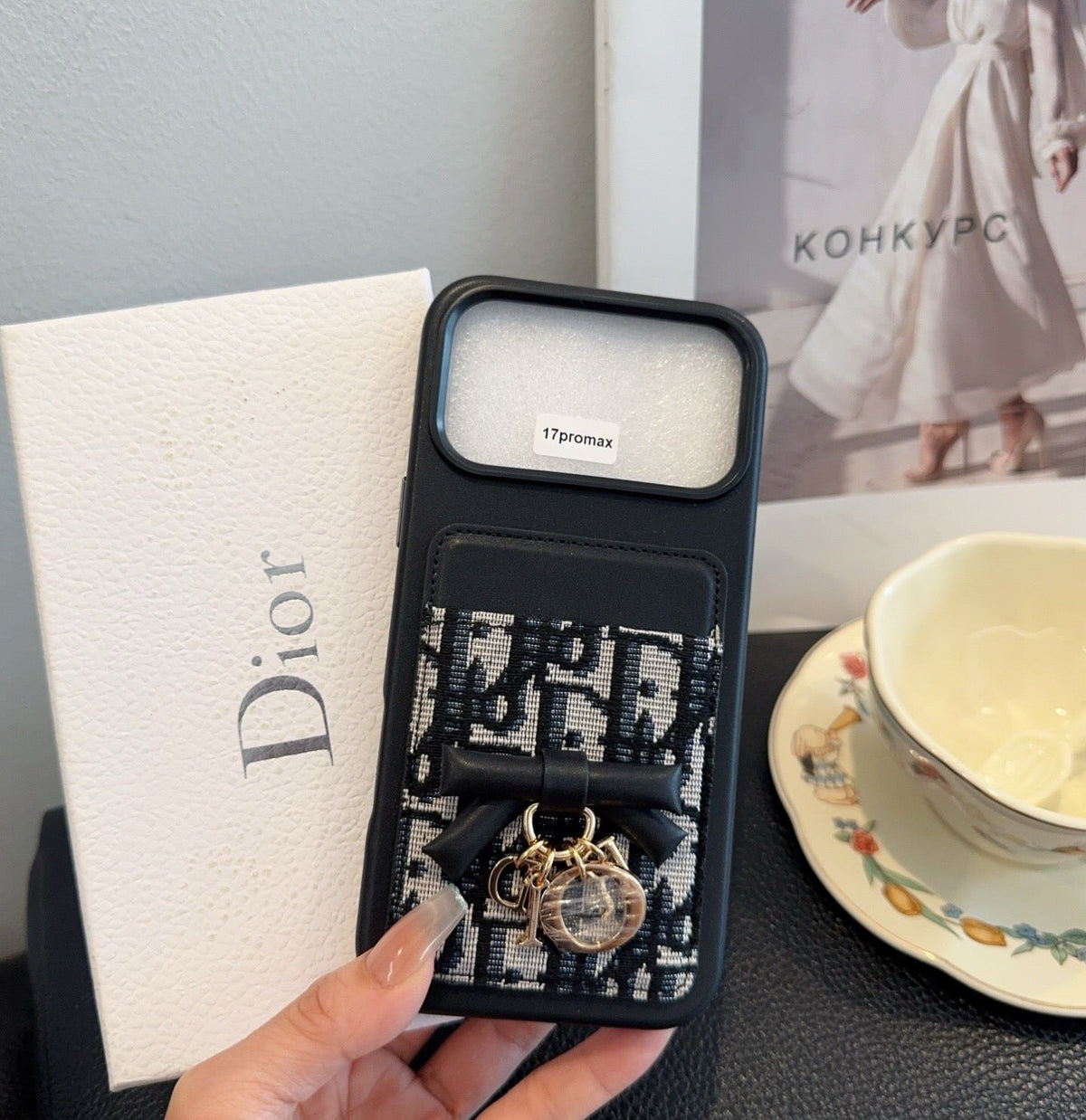 New Fashion Bow Card Holder Phone Case LD1326102103